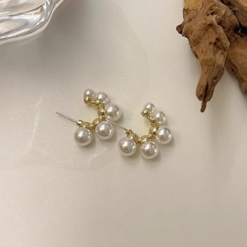 Thumbnail: Statement Jewellery Earrings Sterling Silver Pins #4775