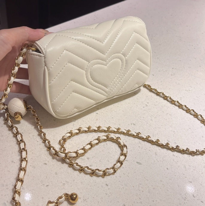 Thumbnail: Soft Leather Small Crossbody Pouch