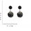 Thumbnail: Statement Jewellery Earrings Sterling Silver Pins #6919