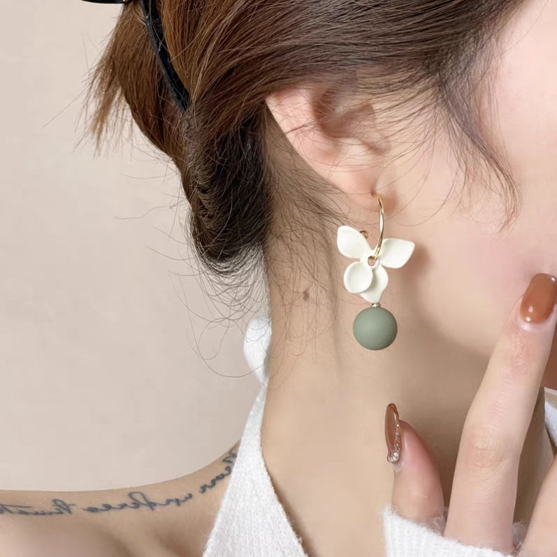 Thumbnail: Statement Jewellery "Mismatched-Style" Earrings Sterling Silver Pins #6710