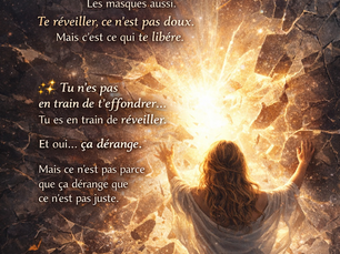 🌑✨ Et si ce que tu ressens… n’était pas fait pour être confortable?