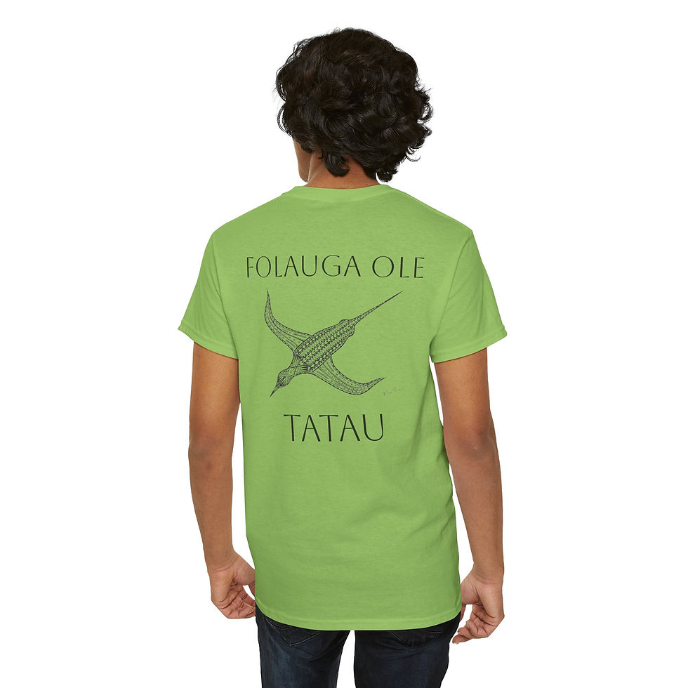 Thumbnail: Folauga Ole Tatau Unisex Heavy Cotton Tee