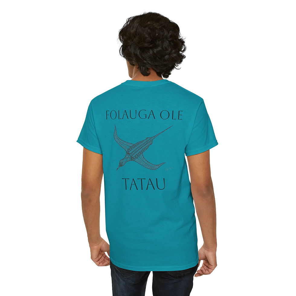 Thumbnail: Folauga Ole Tatau Unisex Heavy Cotton Tee 