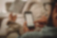 Man looking at phone
