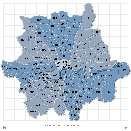 London's Electrical Services Ltd Area Covered
