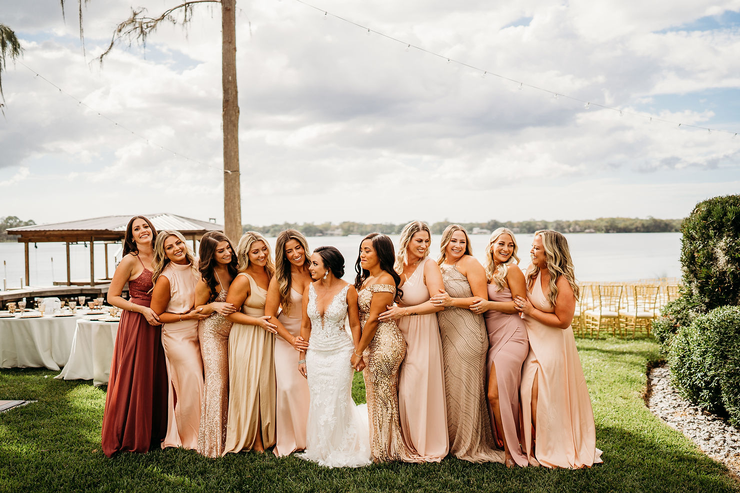 ghost bridesmaid dresses Wedding Robes For Brides Made From Mom's Wedding Dress main image 0