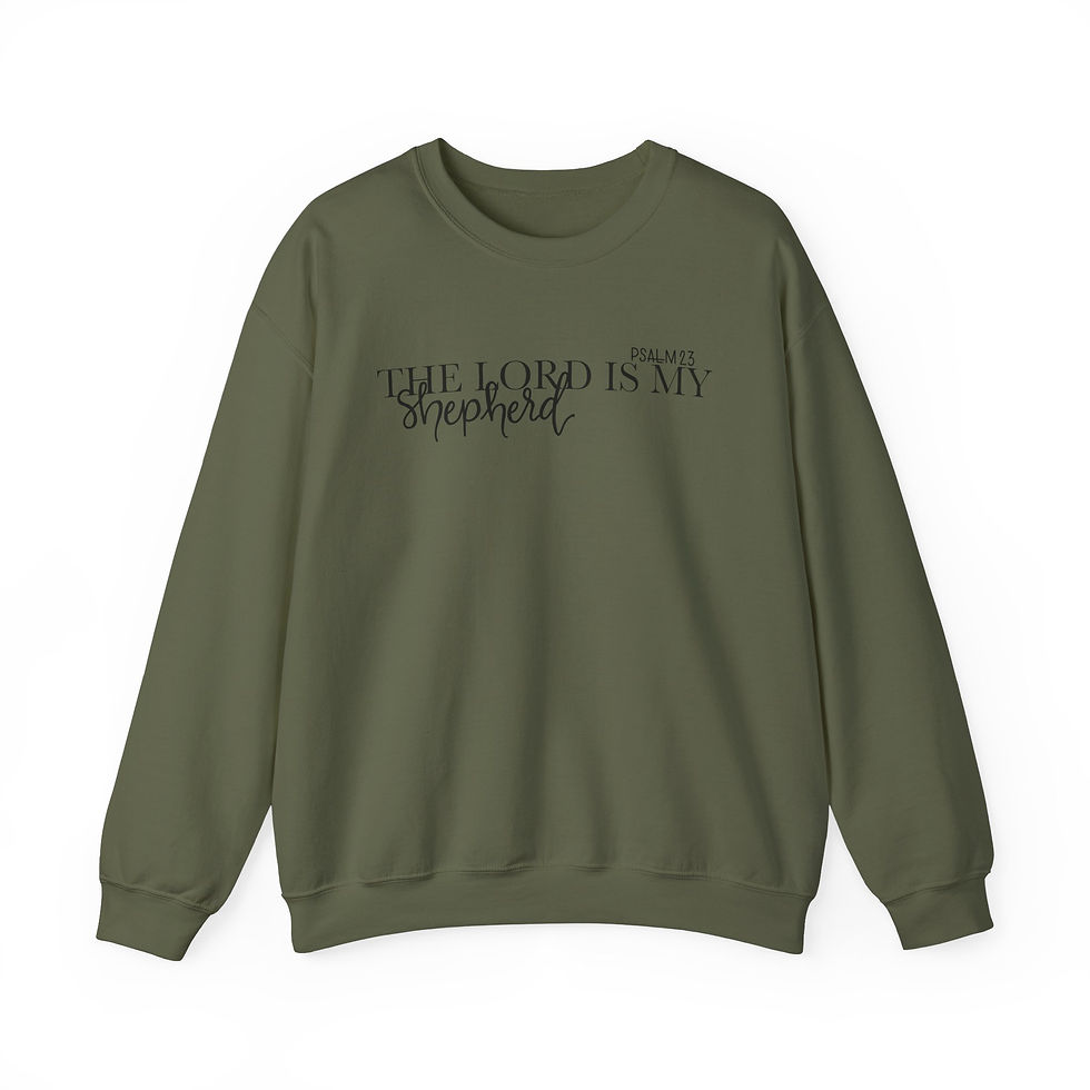 Thumbnail: The Lord Is My Shepherd - Unisex Heavy Blend™ Crewneck Sweatshirt
