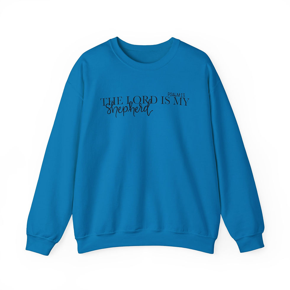 Thumbnail: The Lord Is My Shepherd - Unisex Heavy Blend™ Crewneck Sweatshirt