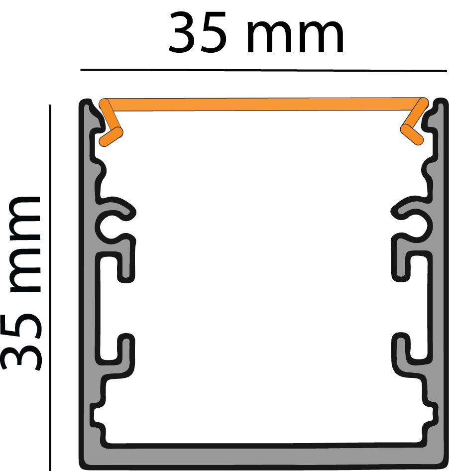 Thumbnail: פרופיל תאורה 35/35