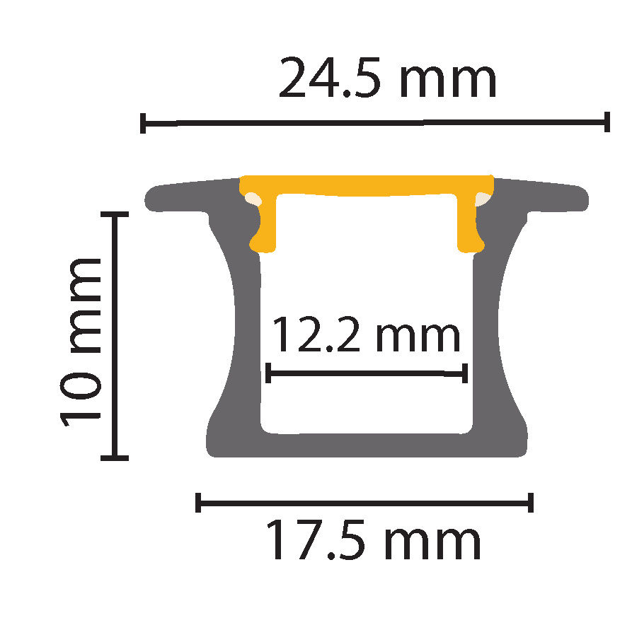 Thumbnail: פרופיל תאורה לפרגולה שקוע