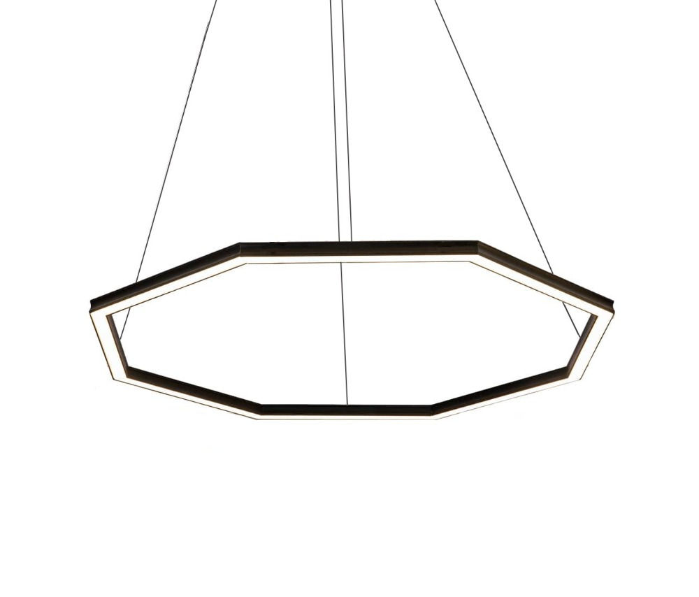 מנורת תליה מתומן ORMAN תאורה לסלון