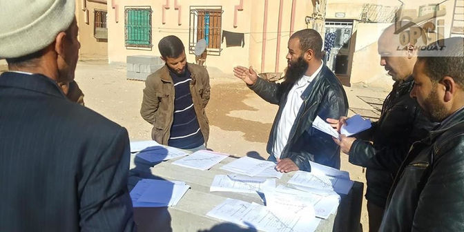 تطبيقا لتعليمة وزارية خصص ديوان الترقية والتسيير العقاري لولاية الأغواط فرق رقابية تنظم حملات تحسيسي