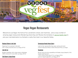 Vegan in Vegas? We've Got You!