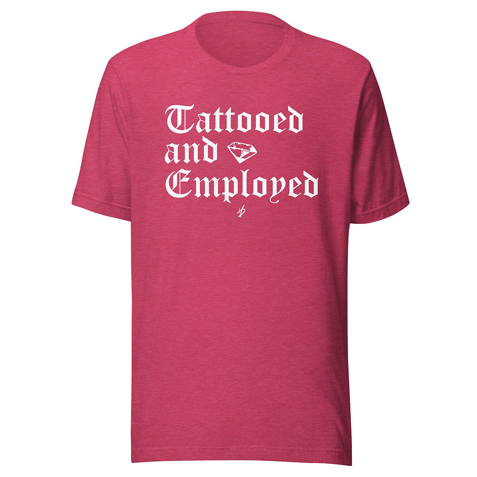 Thumbnail: TATTOOED AND EDUCATED - UNISEX