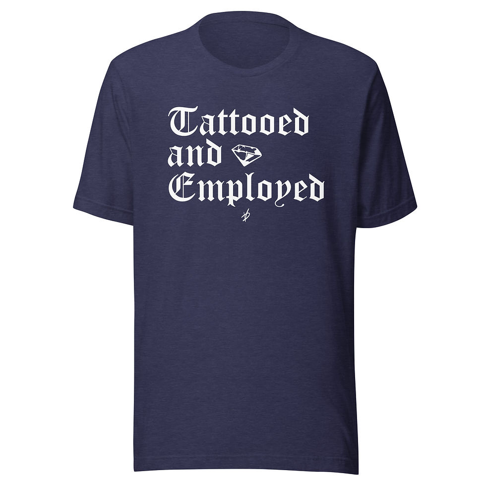 Thumbnail: TATTOOED AND EDUCATED - UNISEX