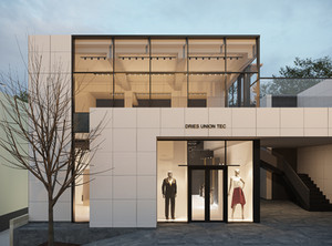 ファサード/ブティック/物販店｜建築パース・CGパース