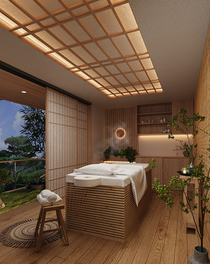 内観/エステサロン｜建築パース・CGパース