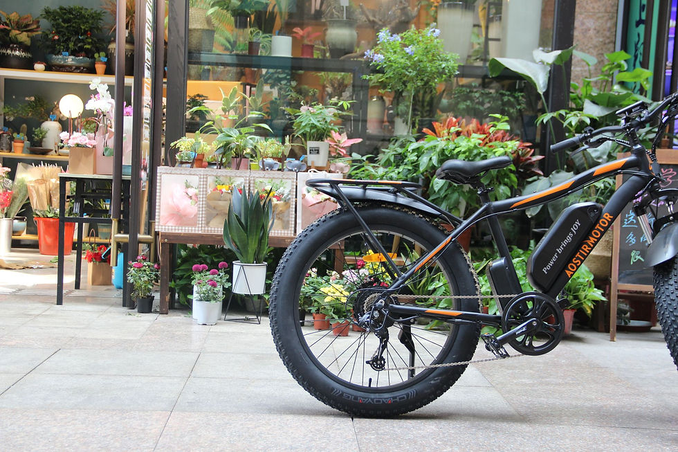 Thumbnail: AOSTIRMOTOR S07-B 26" 750W Electric Bike Fat Tire  48V 12.5AH Removable Battery