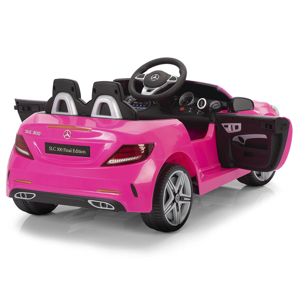 Thumbnail: 12V Kids SLC300 Ride On Toy Car, Electric Battery Powered Vehicles with LED Ligh