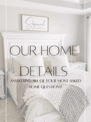 Our Home Details