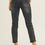 Thumbnail: Woman in black denim jeans with distressed details, rear view