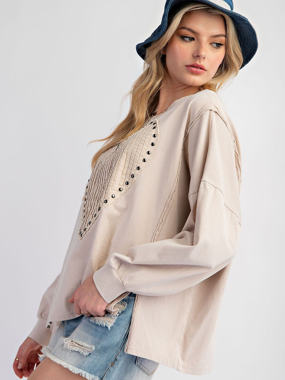 Thumbnail: Heart Patch Terry Pullover