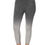 Thumbnail: Gray ombre leggings with small logo; athletic wear for workouts and exercise.