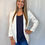 Thumbnail: White Blazer Blouse