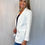 Thumbnail: White Blazer Blouse