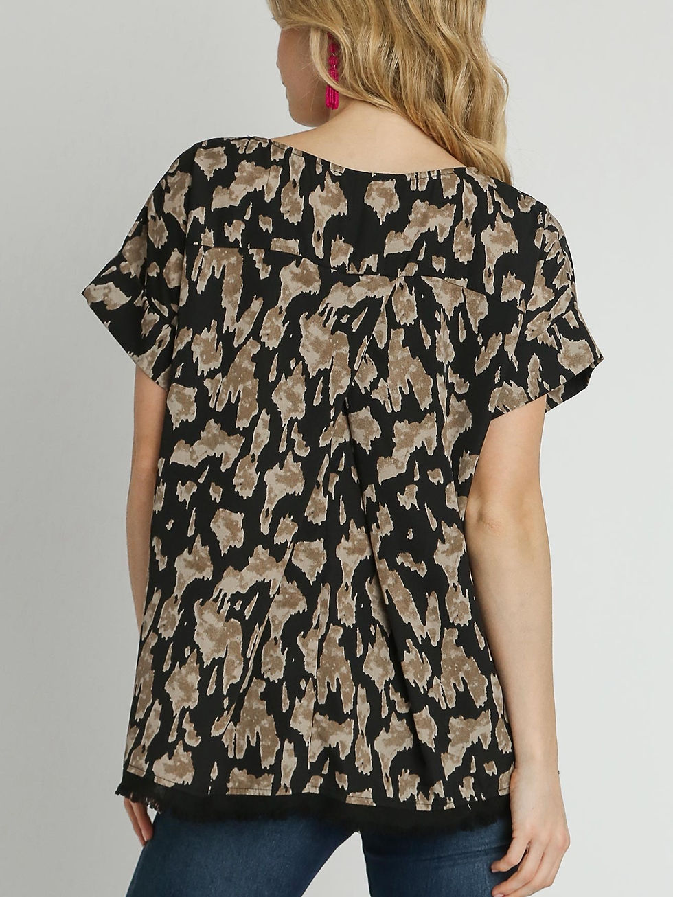 Thumbnail: Wild Things Animal Printed Blouse