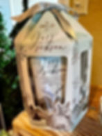 Simple Joy's Joy of the Season foot cream gift set with deer and snowflakes.