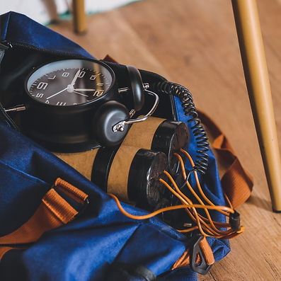 Homemade Explosive Device in a Bag - Bomb Threat Management & Training Services for Public and Private Sectors