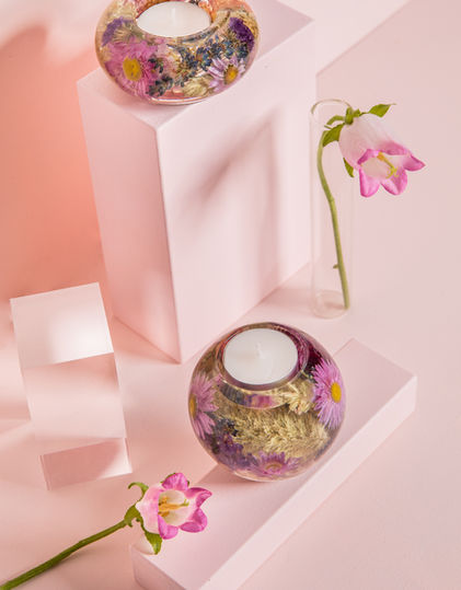 bloemen bewaren in kaarshouder