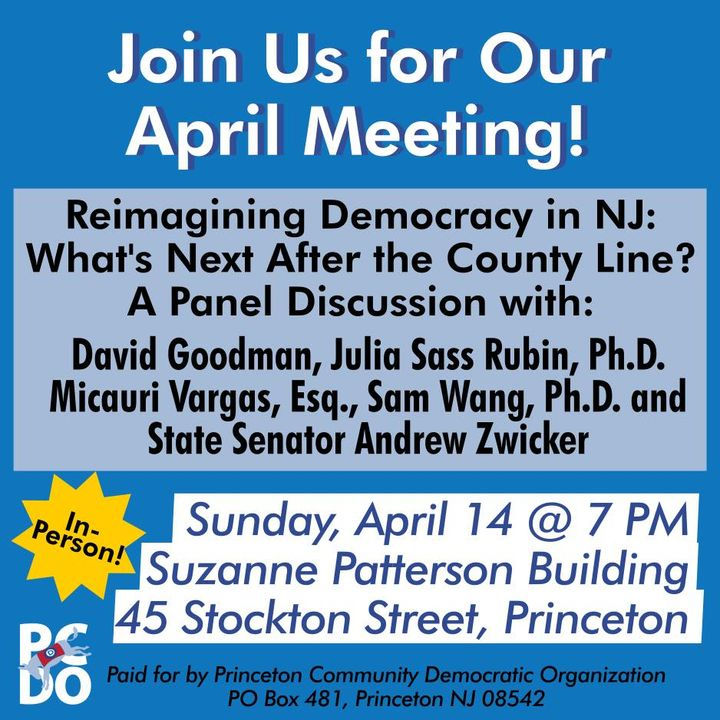 PCDO April Meeting