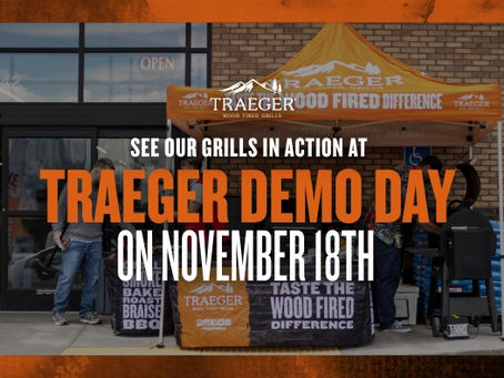Traeger Demo Day November 18, 2023