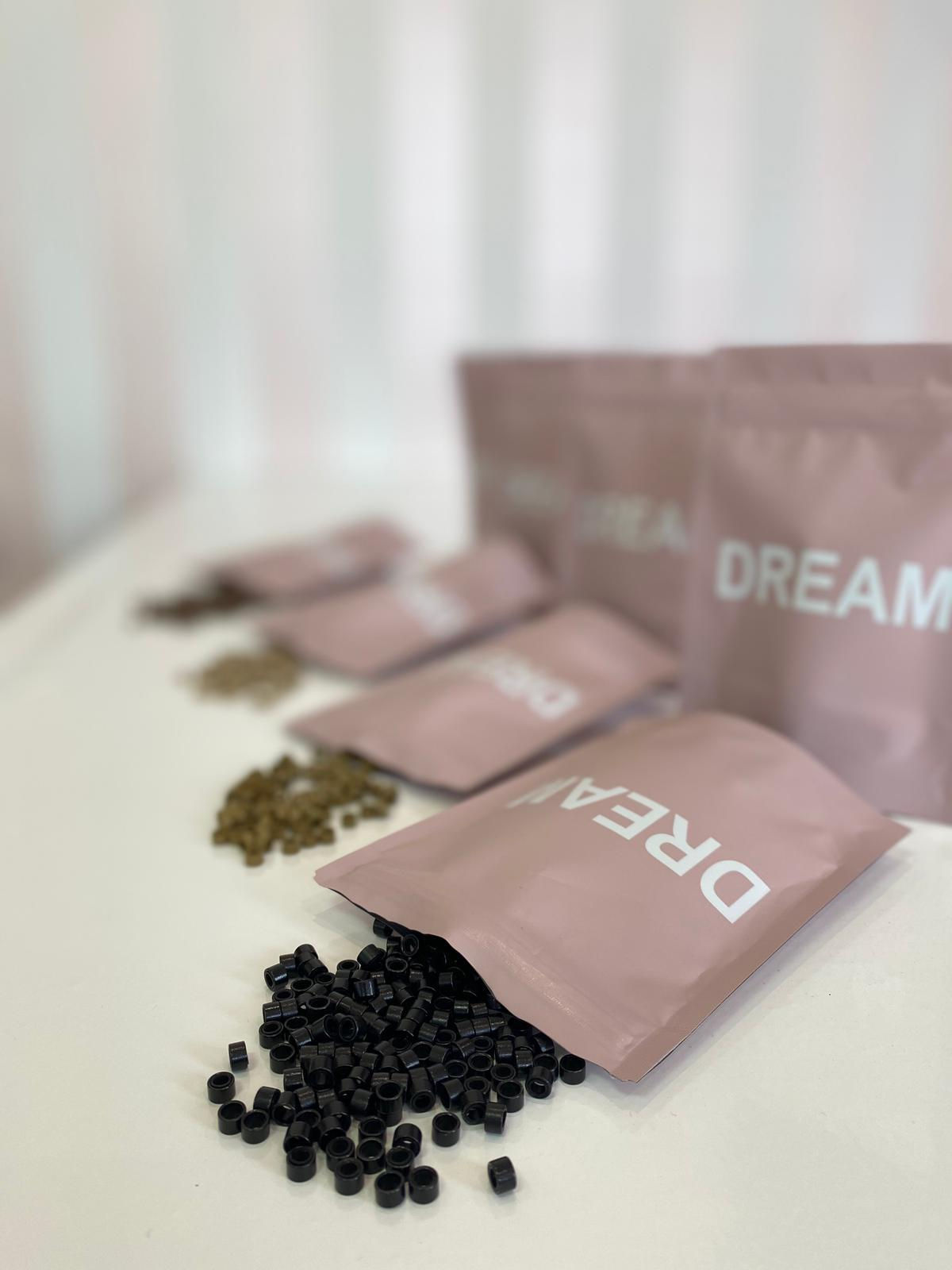 5MM SILICONE LINED MICRO BEADS