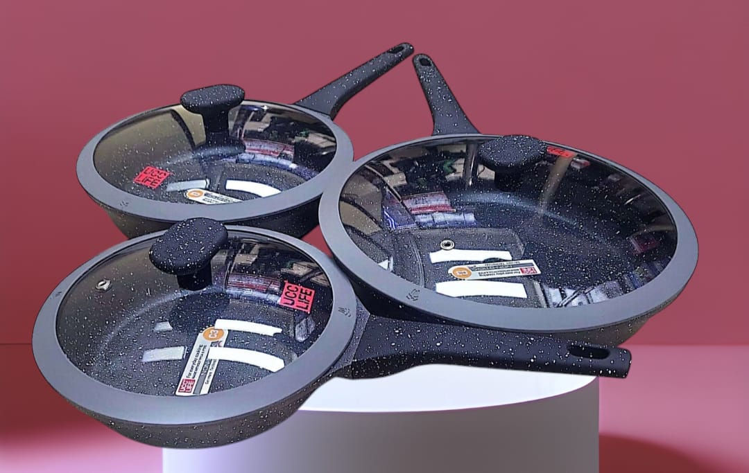 SARTEN MÁRMOLCON TAPA 20,26,28CMS