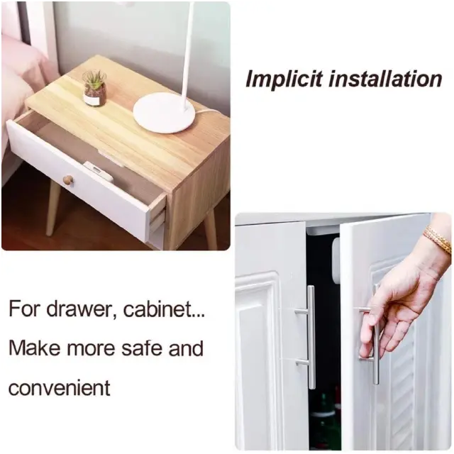 Thumbnail: Tuya Smart Bluetooth Wireless Drawer Switch Electric Lock File Cabinet Storage H