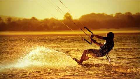 kite-surfing