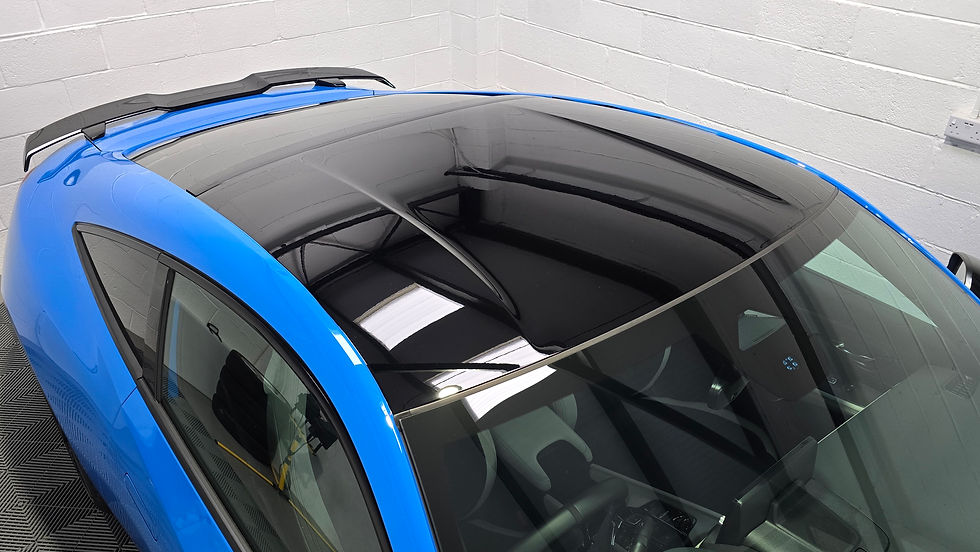 Honda Prelude Black Roof Conversion