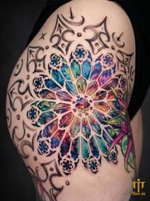 Stained Glass Mandala 
