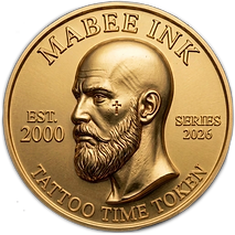 Mabee Ink Gold Tattoo Token