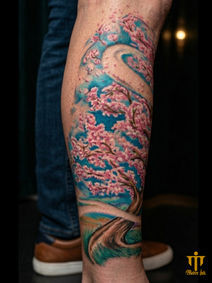 Cherry Blossom River