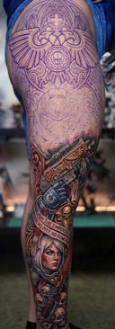 Tattoo Stencil warhammer 40k
