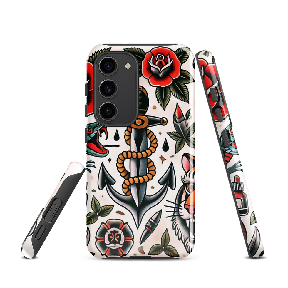 tattooed phone case