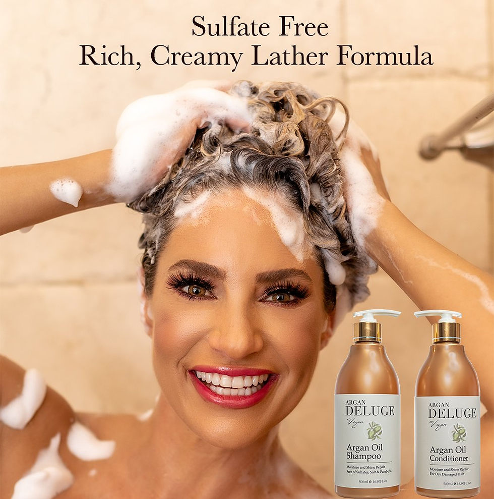 Thumbnail: Argan Oil Shampoo and Conditioner Sulfate Free