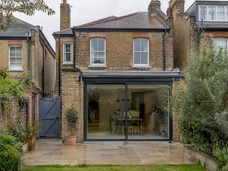 Edwardian terrace with subordinate rear extension