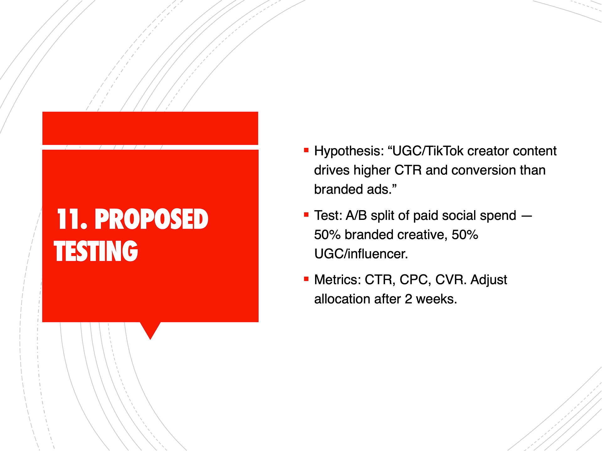 Presentation Slide For Nike