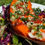 Thumbnail: Braised Sweet Potato With Scallions, Sesame Seed And Salad