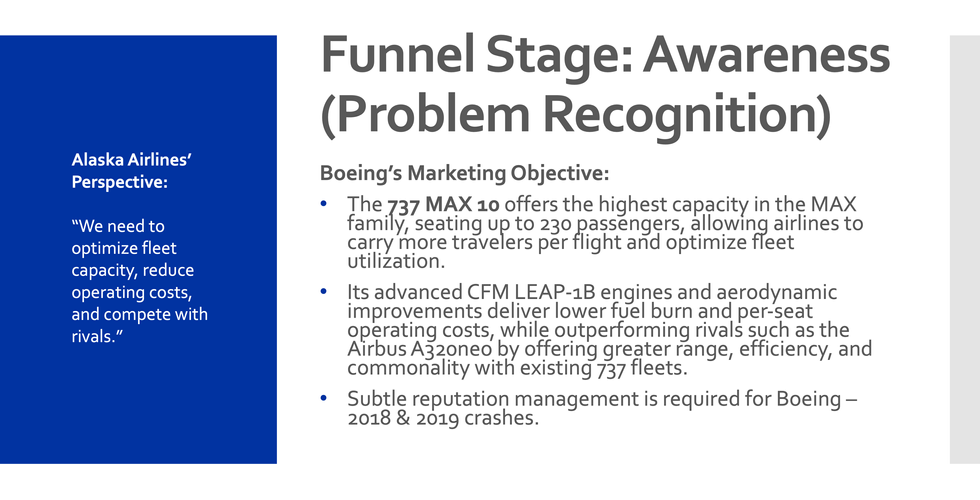 A presentation slide